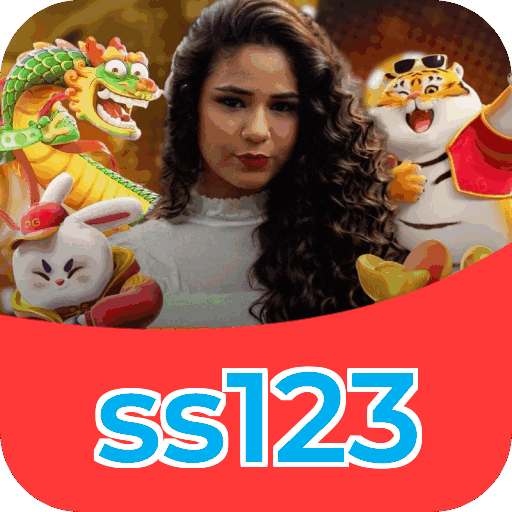 Interface do aplicativo ss123 mostrando jogos disponíveis no iOS e Android